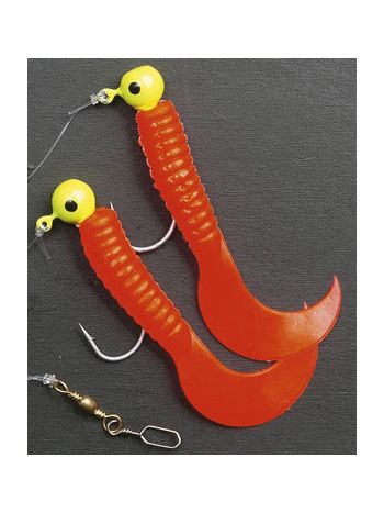Curly tackel Orange til Torsk 