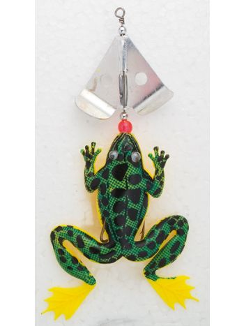 Gummi frø med roterende ske Soft Bait