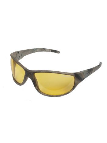 Fiskebriller Polariserende Wild Camou Gule glas