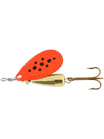 Abu Garcia Droppen Neonrød spinner blad