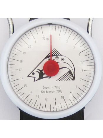 Fiskevægt håndholdt med analog skala 22 kg