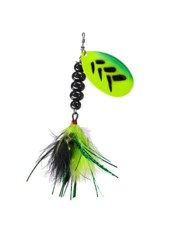 Maxximus Attracta Spinner fluogrøn 30g Laks og Gedde spinner