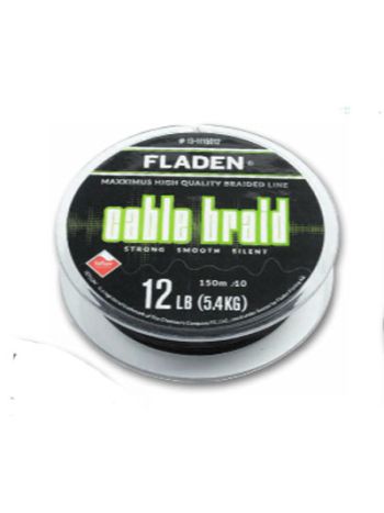 Fletline Sort Maxximus Cable Braid 150 m