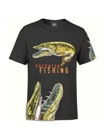 T-shirt Greedy Pike Sort Bomuld