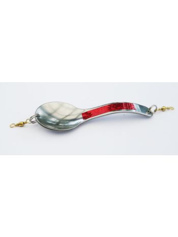 Fladfiske Ske Rød Folie