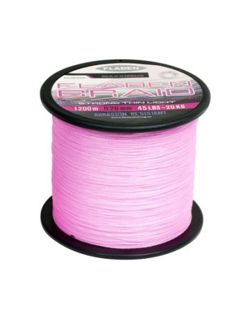 Fletline Pink 1200 meter spoler