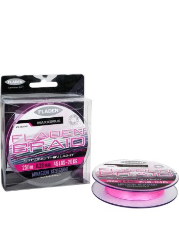 Fletline  100% PE line 250 m Pink 