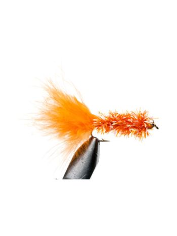 Goldhead Orange Fritz Tadpole streamerflue