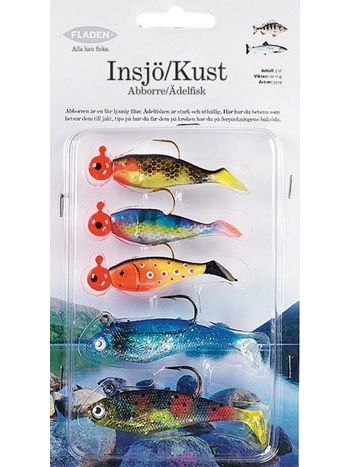 Jigs 5 pack Aborre Ørred