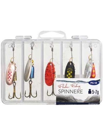 Spinner sæt Marinor 5 - 7 g i boks
