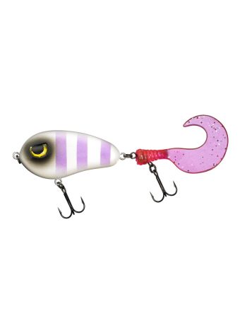 Maxximus Predator Tail-or Baby Lollipop Hvid med lilla striber