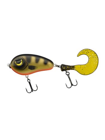 Maxximus Predator Tail-or Baby Perch Aborre Gylden med sorte striber