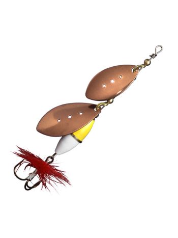 Myran Wipp Dobbel Spinner kobber