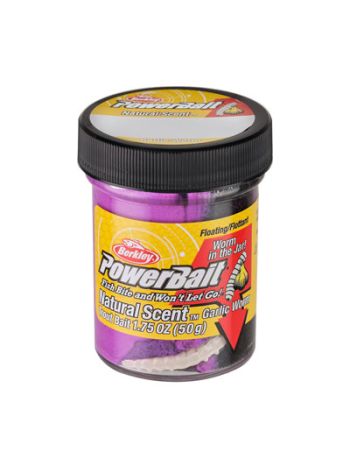 Powerbait Tequila Sunrise Garlic Worm Hvidløg