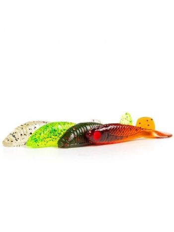 Vermz Scented soft baits små jigs med duft til Ørred