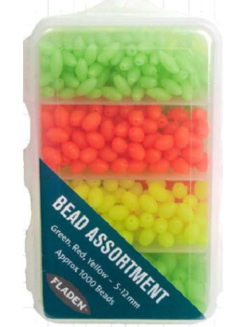 Selvlysende bløde perler Sortiment