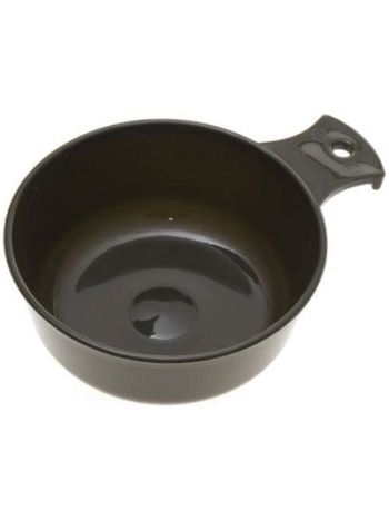 Plast drikkekop Sort Kåsa 3 dl