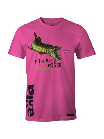 T-shirt pink Pike Gedde