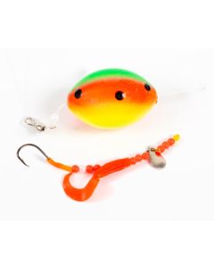 Flowing Parrot 2 Krogs Tungt Fladfiske Rig med Bom