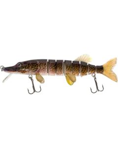 Living Pike med ske Mosebrun med gule små pletter