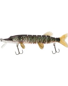 Living Pike med ske Grønblå med Turkise striber