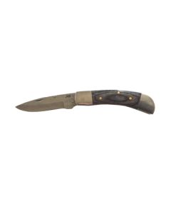Hoof Damaceret foldekniv Sort