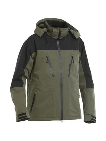 Outdoor vindjakke Grøn Authentic Wear 100 % vindtæt og vandtæt