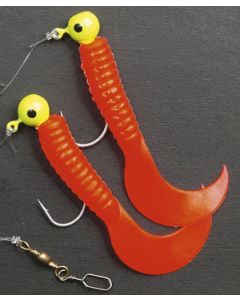 Curly tackel Orange til Torsk 