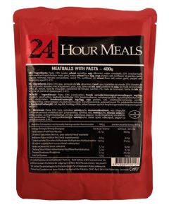 24H Kødboller m pasta Köttbullar m pasta