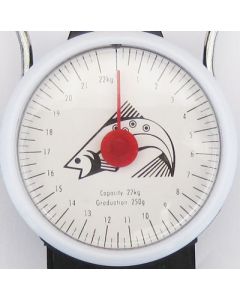 Fiskevægt håndholdt med analog skala 22 kg