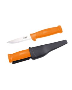 Billig snitte og arbejdskniv Orange skæfte