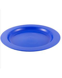 Flad camping plast tallerken