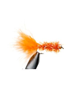 Goldhead Orange Fritz Tadpole streamerflue