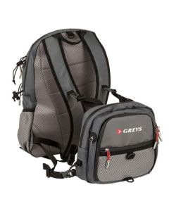 Greys rygsæk med brysttaske Greys chestpack