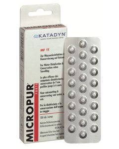 Vandrensningstabletter Micropur Forte MF 1T fra Katadyn 
