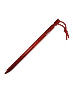 Alu Pløkker 23 cm lange røde