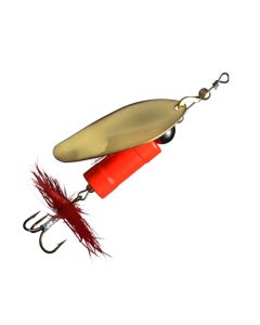 Myran Tuna Lax Hot Orange Gold Spinner