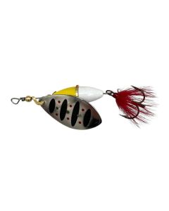 Myran Wipp Brown Trout sølv spinner 10 G