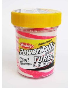 Powerbait Turbo Bubble Gum Rød Hvid