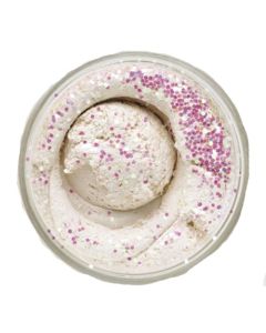 Powerbait med glitter Hvid