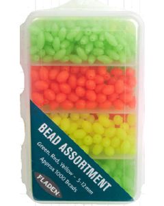 Selvlysende bløde perler Sortiment