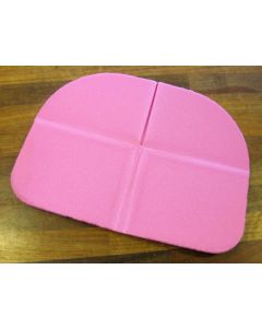 Foldbart siddeunderlag Pink