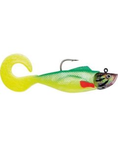Softfish Big Tail Green Grøn Gedde jig