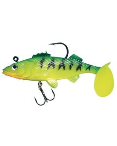 Softfish Predator  Green Tiger Gummifisk til Gedde